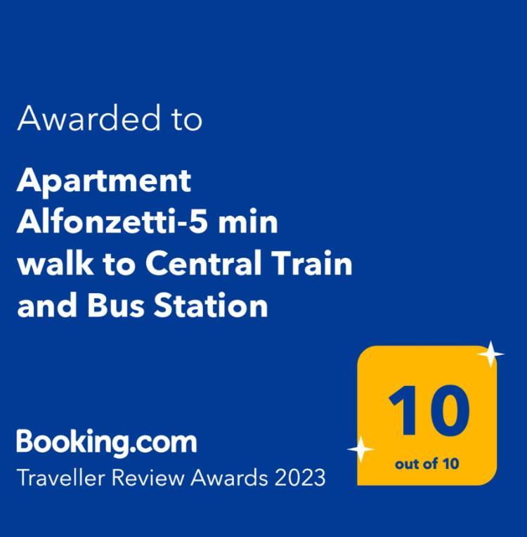 Apartment Alfonzetti-5 Min Walk To Central Train And Bus Station Katanya Dış mekan fotoğraf